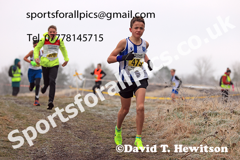 Boys under-13s 2025 Start Fitness NEHL, Wrekenton, Gateshead. Photo: David T. Hewitson/Sports for All Pics